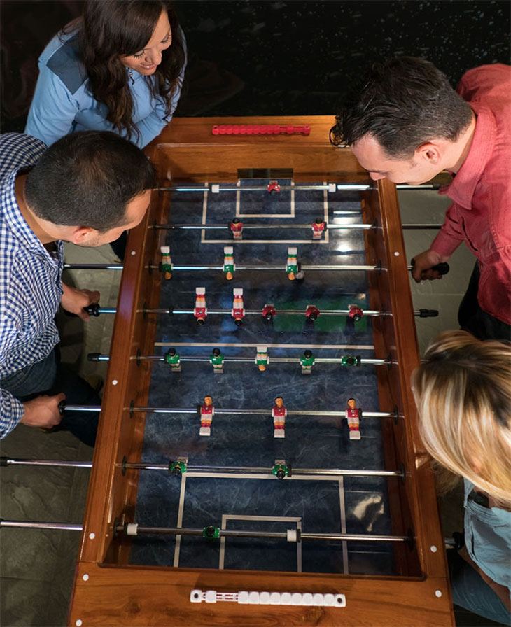 best home game room games: foosball table game