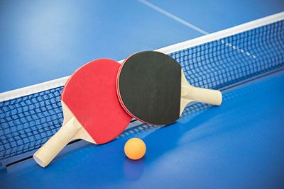 best ping pong paddle rubber for spin