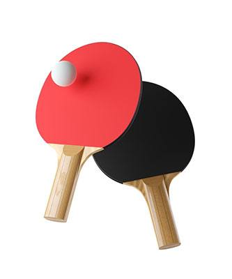 best ping pong paddles for spin